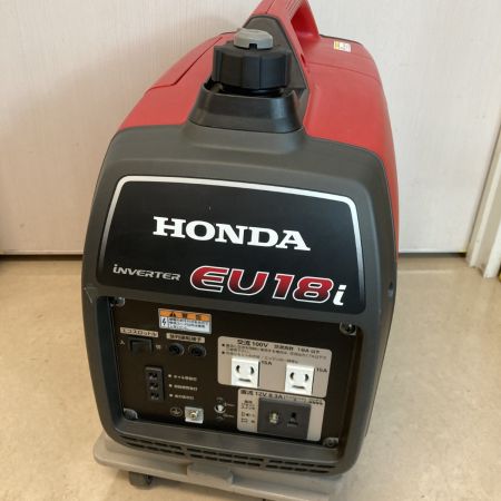  HONDA ホンダ インバーター発電機  4サイクル 1.8kVA 50/60Hz  EU18i レッド