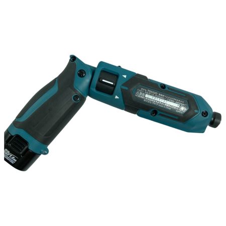  MAKITA マキタ 7.2V 充電式ペンインパクトドライバ バッテリ2個・充電器・ケース付 TD022DSHX ブルー