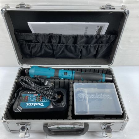  MAKITA マキタ 7.2V 充電式ペンインパクトドライバ バッテリ2個・充電器・ケース付 TD022DSHX ブルー