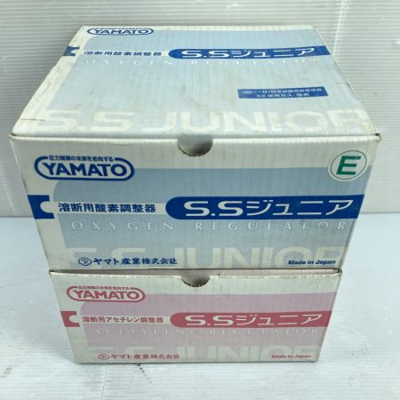  YAMATO 酸素調整器&アセチレン調整器 セット SSｼﾞｭﾆｱ
