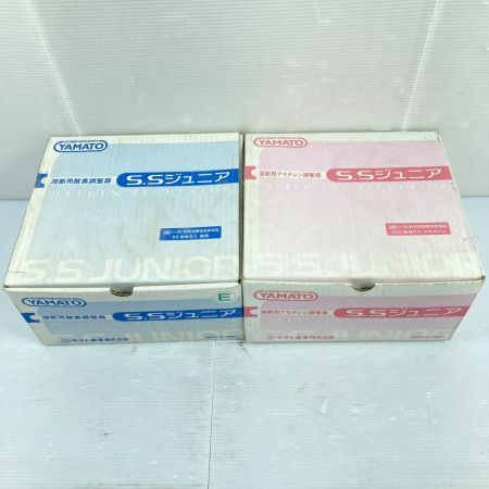  YAMATO 酸素調整器&アセチレン調整器 セット SSｼﾞｭﾆｱ