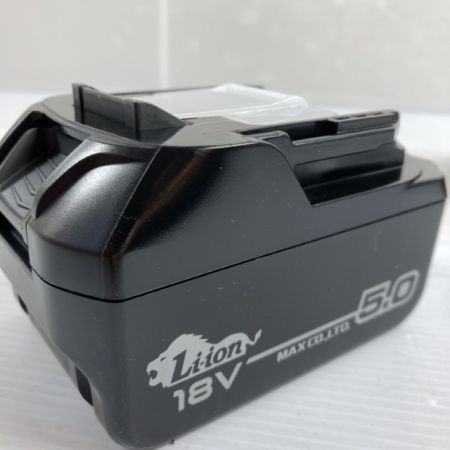  MAX マックス 18V/5.0Ah リチウムイオン電池パック ※PSEマークあり JP-L91850A ブラック