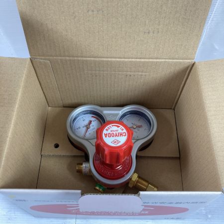  CHIYODA 千代田精機 酸素圧力調整器 & アセチレン圧力調整器 未使用品 (1)