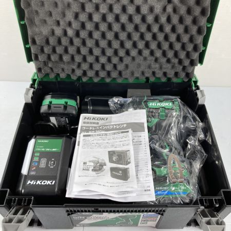  HiKOKI ハイコーキ 36v コードレスインパクトレンチ　【PSEマーク有】 WR36DH(2XPSSZ) グリーン 未使用品