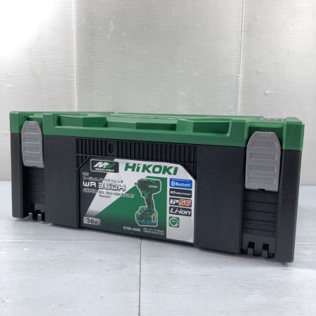  HiKOKI ハイコーキ 36v コードレスインパクトレンチ　【PSEマーク有】 WR36DH(2XPSSZ) グリーン 未使用品