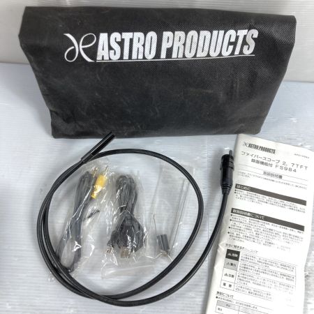  ASTRO PRODUCTS アストロプロダクツ 単三電池式ファイバースコープ 取説・収納袋付 FS984 レッド×パープル