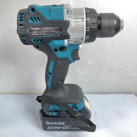  MAKITA マキタ 18V 充電式ドライバドリル （バッテリ1個・充電器・ケース付）PSEマークあり DF486D ブルー