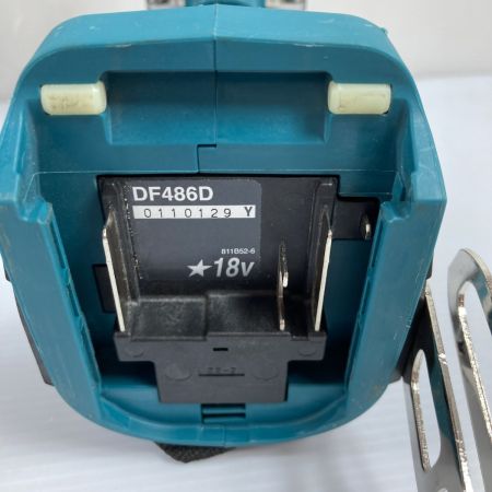  MAKITA マキタ 18V 充電式ドライバドリル （バッテリ1個・充電器・ケース付）PSEマークあり DF486D ブルー