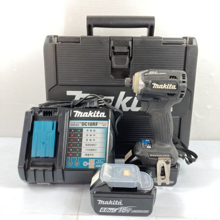  MAKITA マキタ 18V 充電式インパクトドライバ (バッテリ2個・充電器・ケース付）PSEマークあり TD171DRGXB ブラック