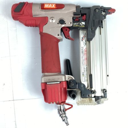  MAX マックス 高圧 15~55mm スーパーネイラ 1.0~2.3MPa HA-55SF(D) レッド