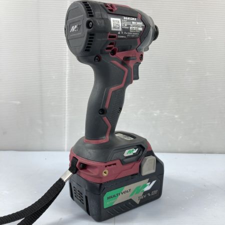  HiKOKI ハイコーキ 36v コードレスインパクトドライバ WH36DC パープル 【PSEマーク有】