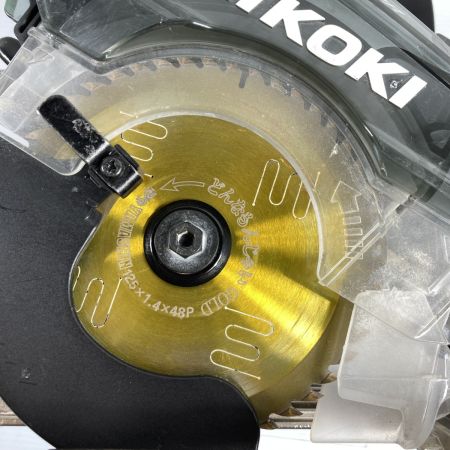  HiKOKI ハイコーキ 36V 125mm コードレス集じん丸のこ  (バッテリ2個・充電器・ケース付）PSEマークあり C3605DYC ブラック