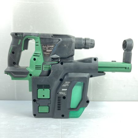  HITACHI 日立 18V 26mm コードレスハンマドリル 集じんシステム付 ※バッテリ・充電器なし DH18DBDL グリーン