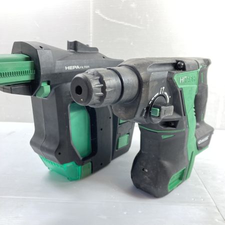  HITACHI 日立 18V 26mm コードレスハンマドリル 集じんシステム付 ※バッテリ・充電器なし DH18DBDL グリーン