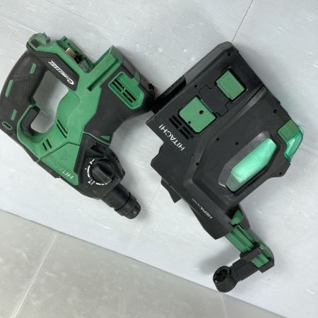  HITACHI 日立 18V 26mm コードレスハンマドリル 集じんシステム付 ※バッテリ・充電器なし DH18DBDL グリーン
