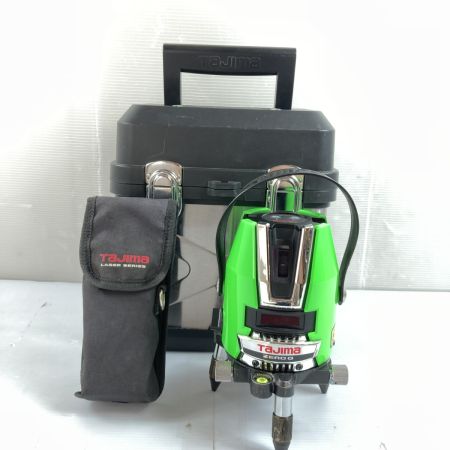  TAJIMA タジマ グリーンレーザー墨出し器 TYZ縦横&地墨 ゼロジー（受光器・ケース付属） ZEROG-KYR グリーン