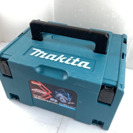  MAKITA マキタ 40Vmax 充電式マルノコ 充電器・充電池2個・ケース付 ※PSEマークあり HS006GRDX ブルー