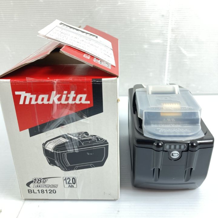 MAKITA マキタ 18V/12.0Ah リチウムイオンバッテリ 箱付 PSEマークあり (3) BL18120 ブラック ＊＊MAKITA マキタ 18V/12.0Ah リチウムイオンバッテリ PSEマークあり (1) BL18120 ブラック