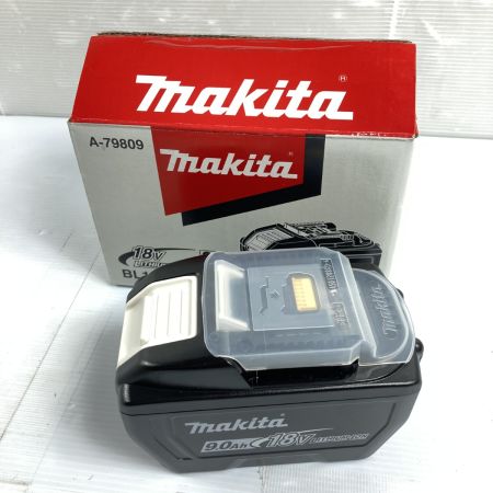  MAKITA マキタ 18V/9.0Ah リチウムイオンバッテリ PSEマークあり (1) BL1890 ブラック