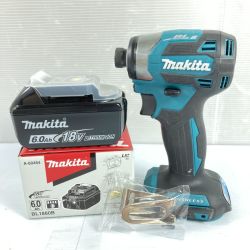 ＊＊ MAKITA マキタ 18V 充電式インパクトドライバ バッテリ1個付属 ※PSEマークあり TD173D ブルー Aランク