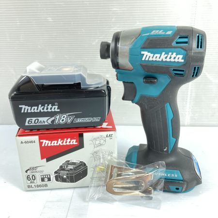  MAKITA マキタ 18V 充電式インパクトドライバ バッテリ1個付属 ※PSEマークあり TD173D ブルー