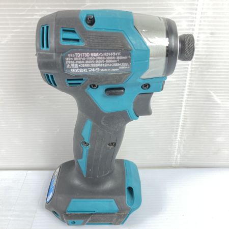  MAKITA マキタ 18V 充電式インパクトドライバ バッテリ1個付属 ※PSEマークあり TD173D ブルー