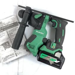 ＊＊ HiKOKI ハイコーキ 36V コードレスロータリーハンマドリル バッテリ1個付属 ※PSEマークあり DH18DPA/BSL36A18 グリーン Bランク