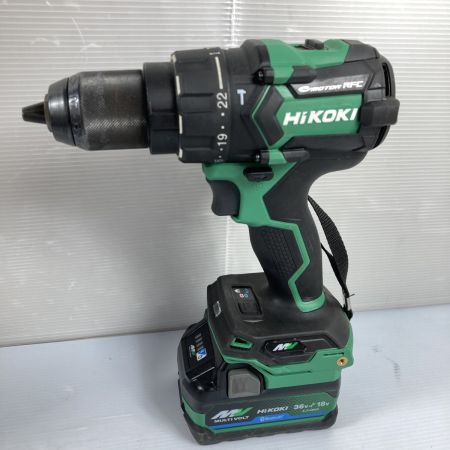  HiKOKI ハイコーキ 36V 13mm コードレス震動ドライバドリル 充電器・充電池2個・ケース付 PSEマークあり DC36DC2XPSZ グリーン