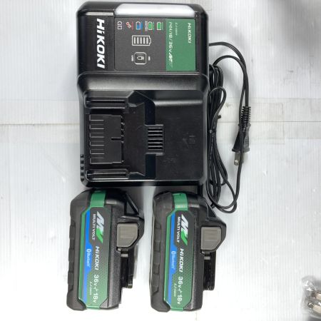  HiKOKI ハイコーキ 36V 13mm コードレス震動ドライバドリル 充電器・充電池2個・ケース付 PSEマークあり DC36DC2XPSZ グリーン