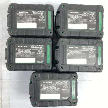  HiKOKI ハイコーキ 36V/2.5Ah マルチボルトバッテリ 箱入り5箱セット ※PSEマークあり (1) BSL36A18X