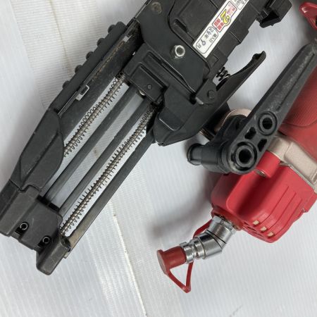  MAX マックス 高圧 エア釘打ち機 25~50mm 肩巾4mm スーパーネイラ ケース付 HA-50F1(D)/4MAﾌﾛｱ レッド