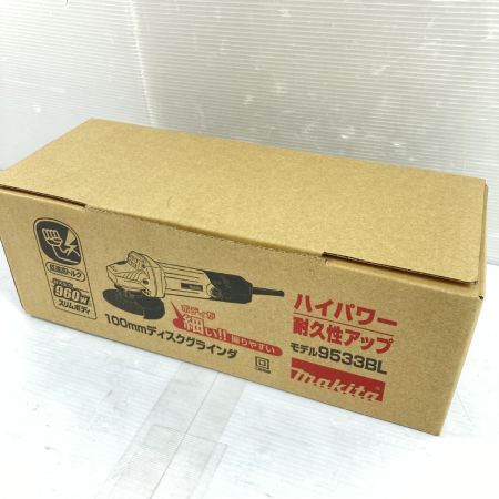  MAKITA マキタ 100mm  コード式ディスクグラインダー 箱付  9533BL
