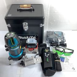 ＊＊ MAKITA マキタ グリーンレーザー墨出し器 自動追尾 バッテリ1個・充電器・ケース・受光器付 PSEマークあり SK507GDZN ブルー Sランク
