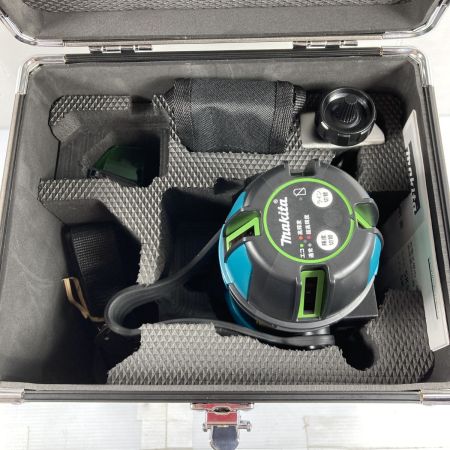  MAKITA マキタ グリーンレーザー墨出し器 自動追尾 バッテリ1個・充電器・ケース・受光器付 PSEマークあり SK507GDZN ブルー