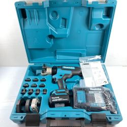 ＊＊ MAKITA マキタ 18V 充電式充電式圧着機 充電器・充電池1個・ケース付 PSEマークあり TC300DRG ブルー Sランク