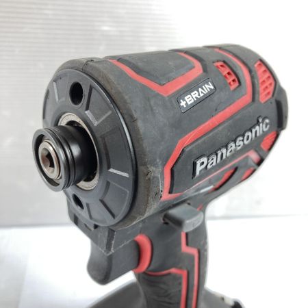  Panasonic パナソニック 14.4V/18V 充電インパクトドライバ 18Vバッテリ1個付 ※充電器なし ※PSEマークあり EZ1PD1 ブラック×レッド