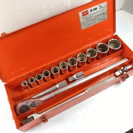  BANZAI 19sq ソケットレンチセット  16pcs ケース付 6S-115M オレンジ