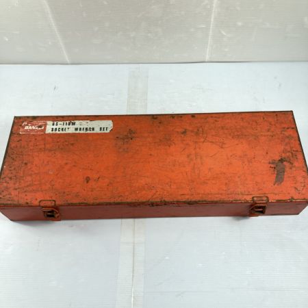  BANZAI 19sq ソケットレンチセット  16pcs ケース付 6S-115M オレンジ