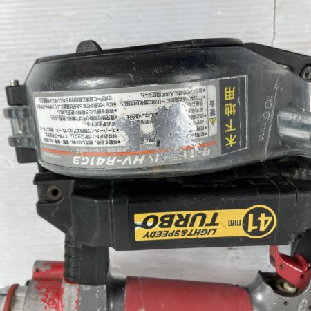  MAX マックス 高圧ねじ打ち機 ターボドライバ 25~41mm ケース付 HV-R41G3 レッド