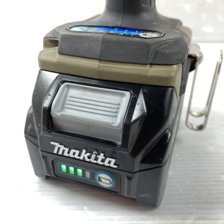  MAKITA マキタ 40Vmax 充電式インパクトドライバ  バッテリ1個付 ※充電器なし PSEマークあり TD002G オリーブ