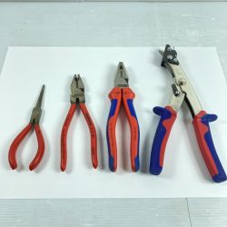 ＊＊ KNIPEX クニペックス ニブラー・ペンチ・プライヤー・ニッパー 合計4本セット Cランク