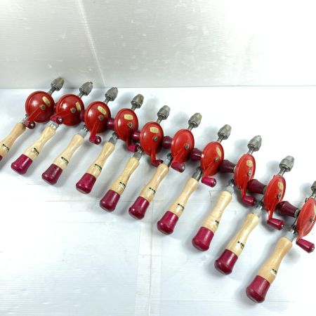  H.S.K ハンドドリル 手回しドリル 全長 約～32cm　10台セット