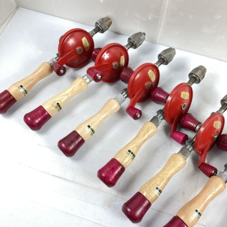  H.S.K ハンドドリル 手回しドリル 全長 約～32cm　10台セット