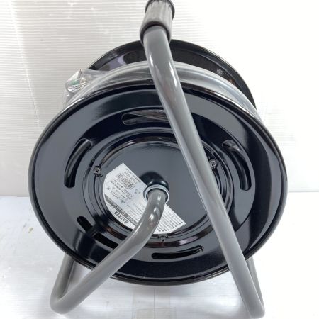  HATAYA 電工ドラム コードリール 屋外用 侍ブラック 30m SBE-30KCB3 ブラック