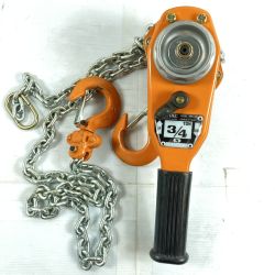 ＊＊ VITAL バイタル工業 レバーホイスト ナイスレバー 3/4tx1.5m NR2-08 オレンジ Bランク