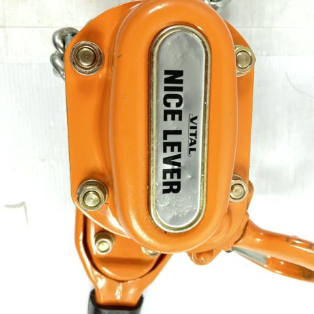  VITAL バイタル工業 レバーホイスト ナイスレバー 3/4tx1.5m NR2-08 オレンジ