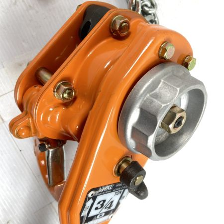  VITAL バイタル工業 レバーホイスト ナイスレバー 3/4tx1.5m NR2-08 オレンジ