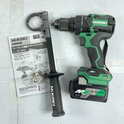 ＊＊ HiKOKI ハイコーキ 36V 13mm コードレス振動ドライバドリル バッテリ1個付属 ※PSEマークあり DV36DC グリーン Aランク