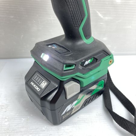  HiKOKI ハイコーキ 36V 13mm コードレス振動ドライバドリル バッテリ1個付属 ※PSEマークあり DV36DC グリーン