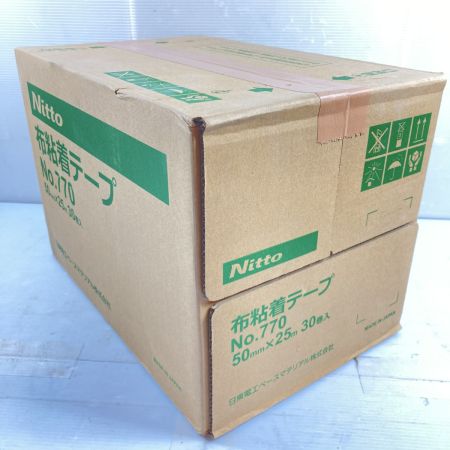  NITTO 布粘着テープ 50mm×25ｍ (30巻入) 770